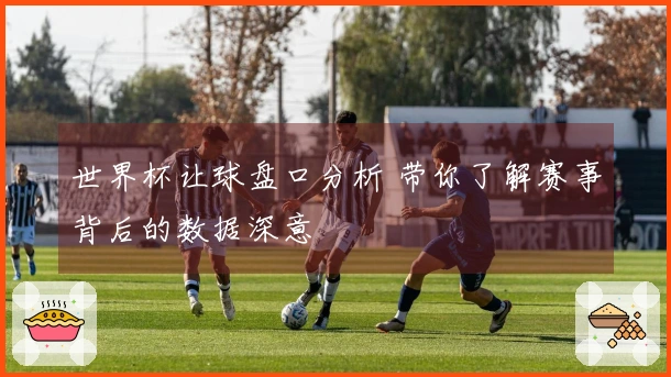 世界杯让球盘口分析 带你了解赛事背后的数据深意